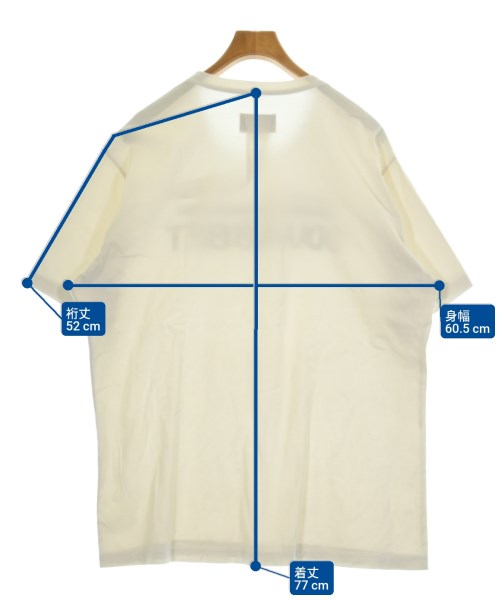 Doublet เสื้อยืด/เสื้อท็อปส์