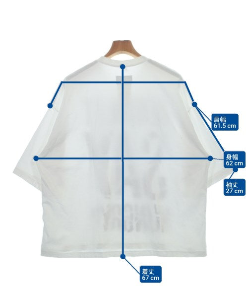 Doublet เสื้อยืด/เสื้อท็อปส์