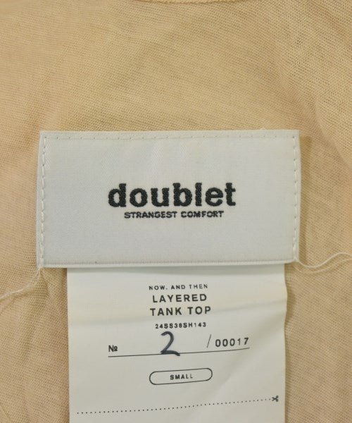 Doublet เสื้อยืด/เสื้อท็อปส์