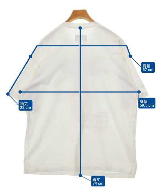 Doublet เสื้อยืด/เสื้อท็อปส์