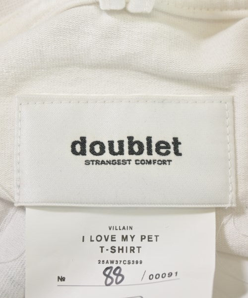 Doublet เสื้อยืด/เสื้อท็อปส์