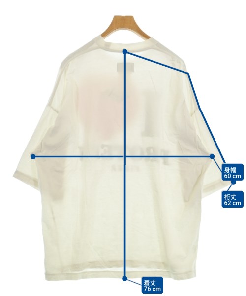 Doublet เสื้อยืด/เสื้อท็อปส์