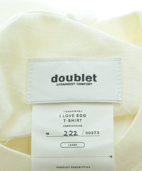 Doublet เสื้อยืด/เสื้อท็อปส์