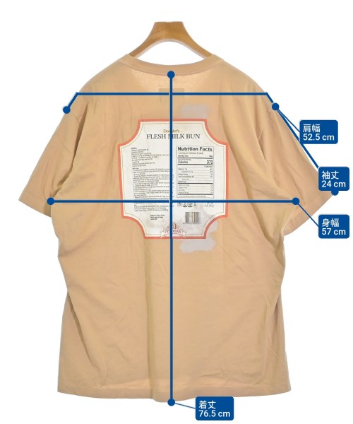 Doublet เสื้อยืด/เสื้อท็อปส์