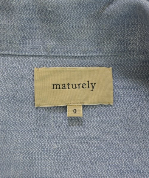 maturely เดรสที่เป็นเสื้อเชิ้ตตัวยาว
