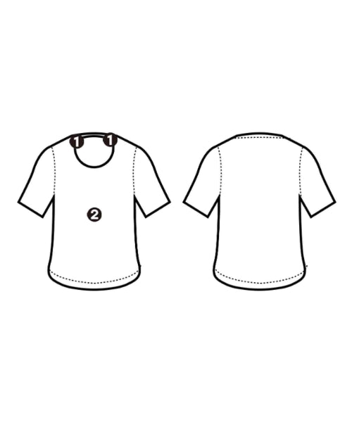 DRESSEDUNDRESSED เสื้อยืด/เสื้อท็อปส์