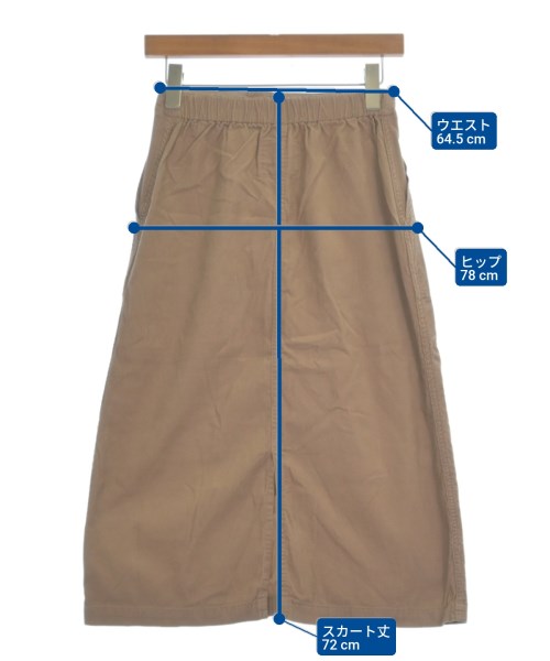 TOWNCRAFT กระโปรงยาวถึงเข่า