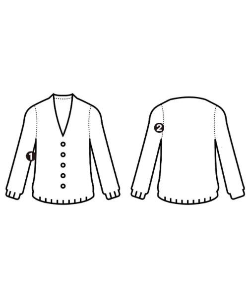 ebure เสื้อคาร์ดิแกน