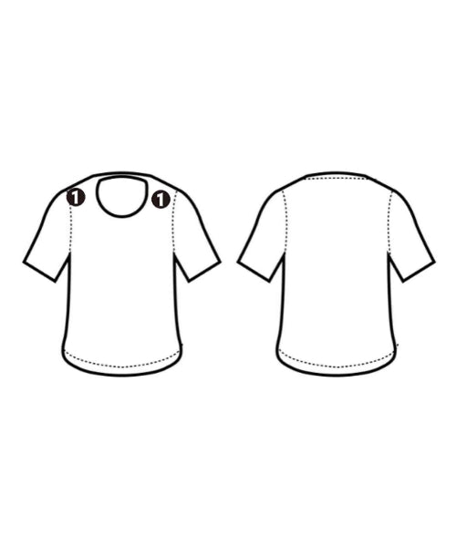 ebure เสื้อยืด/เสื้อท็อปส์