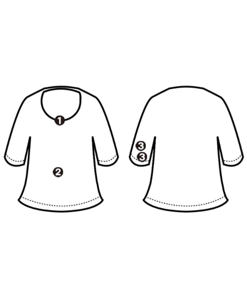 ebure เสื้อสตรี