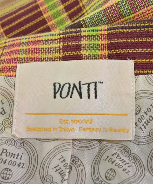PONTI แจ็คเก็ตไม่มีปก