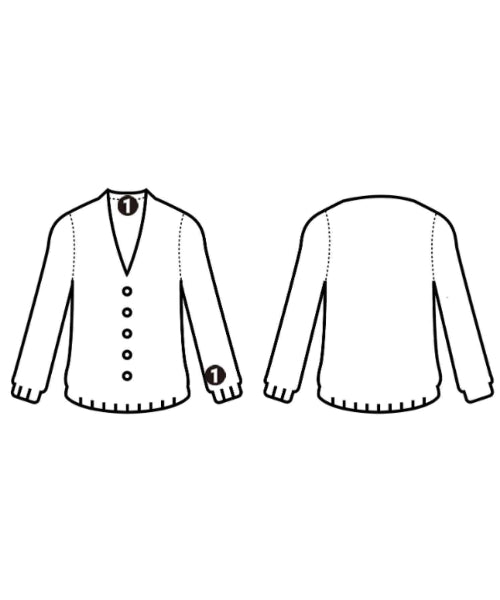 TOGA VIRILIS เสื้อคาร์ดิแกน