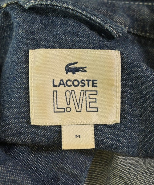 LACOSTE LIVE เดรสที่เป็นเสื้อเชิ้ตตัวยาว