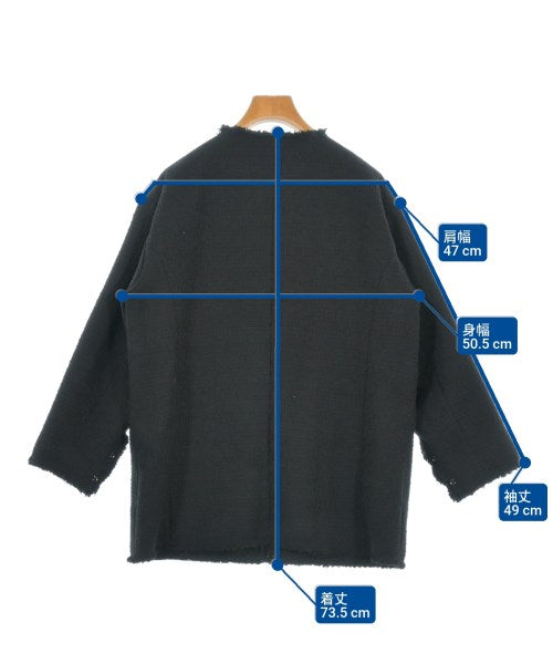 GALLARDAGALANTE NAVY แจ็คเก็ตไม่มีปก