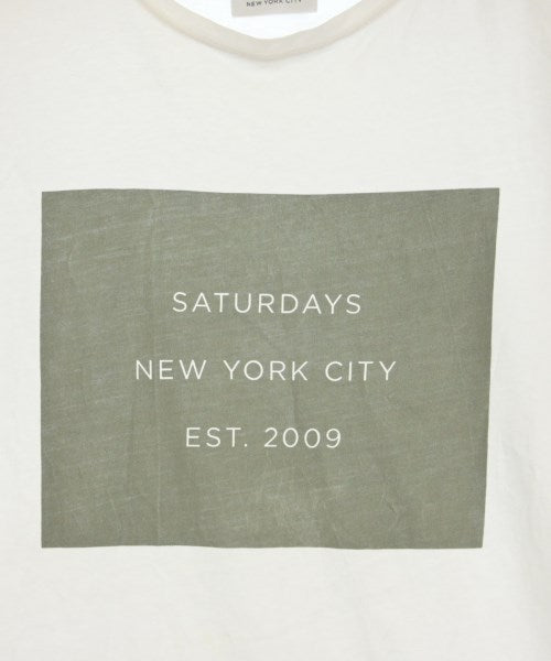 SATURDAYS NEW YORK CITY เสื้อยืด/เสื้อท็อปส์