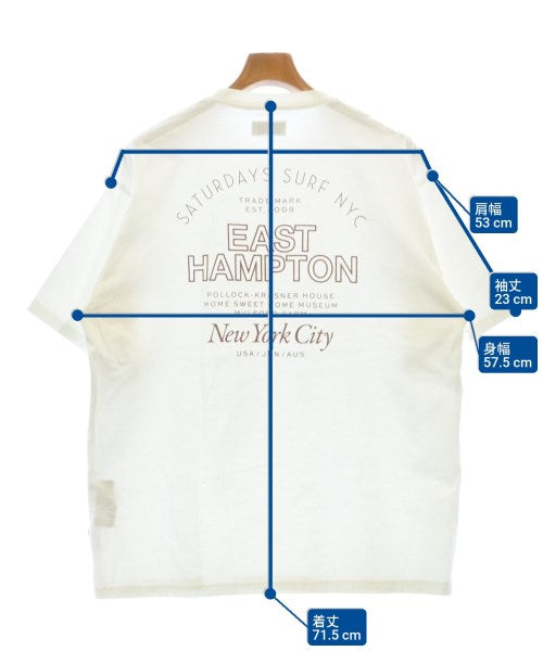 SATURDAYS NEW YORK CITY เสื้อยืด/เสื้อท็อปส์