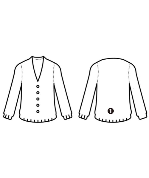 VERMEIL par iena เสื้อคาร์ดิแกน