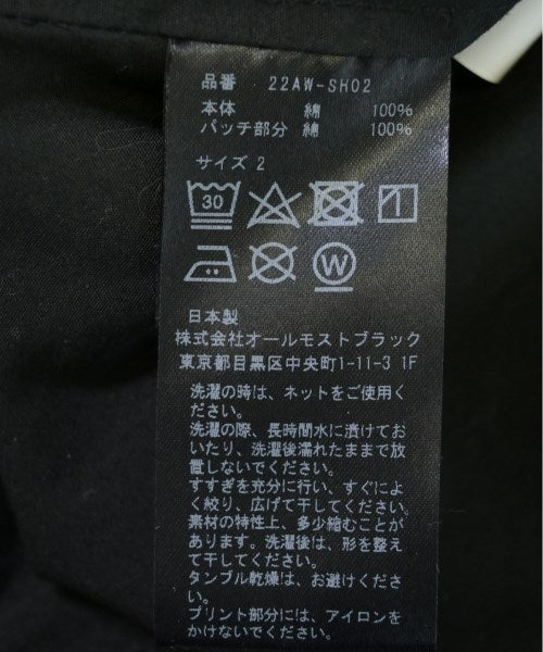 ALMOSTBLACK เสื้อโค้ท