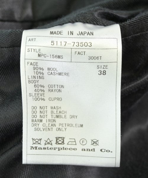 SCYE BASICS เสื้อโค้ทเชสเตอร์ฟิลด์