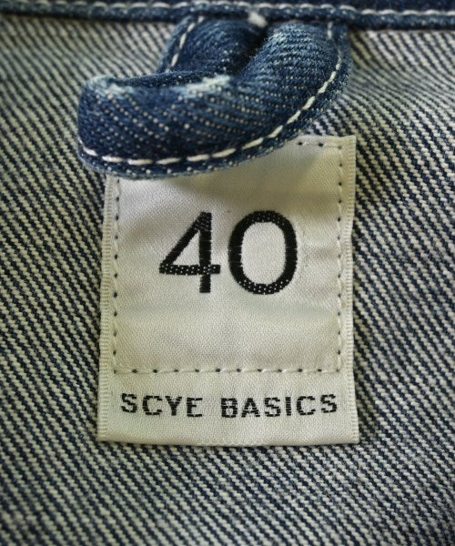 SCYE BASICS แจ็คเก็ตยีนส์