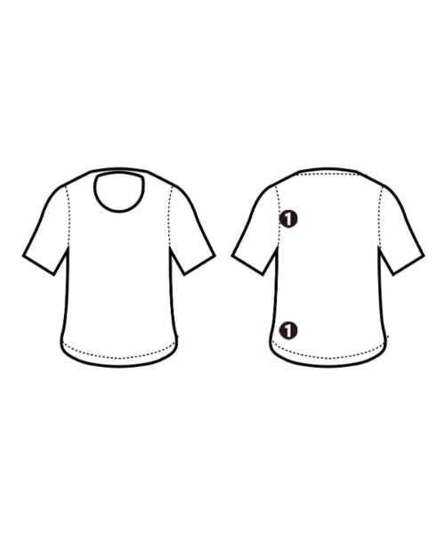 nagonstans เสื้อยืด/เสื้อท็อปส์