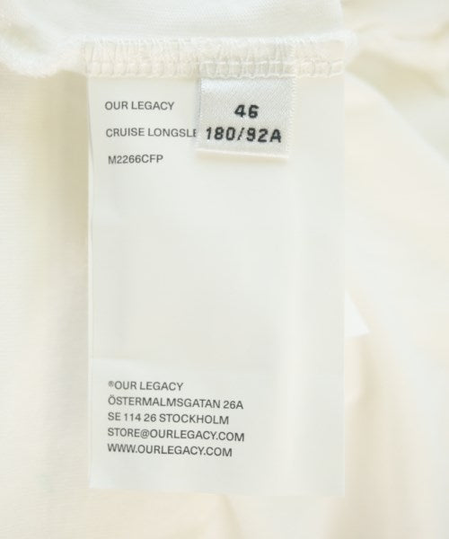 OUR LEGACY เสื้อยืด/เสื้อท็อปส์