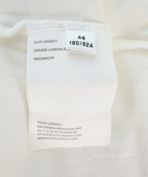 OUR LEGACY เสื้อยืด/เสื้อท็อปส์