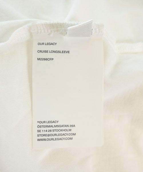 OUR LEGACY เสื้อยืด/เสื้อท็อปส์