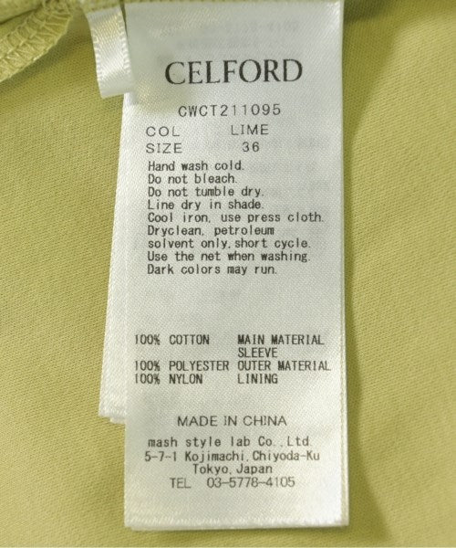 CELFORD เสื้อยืด/เสื้อท็อปส์