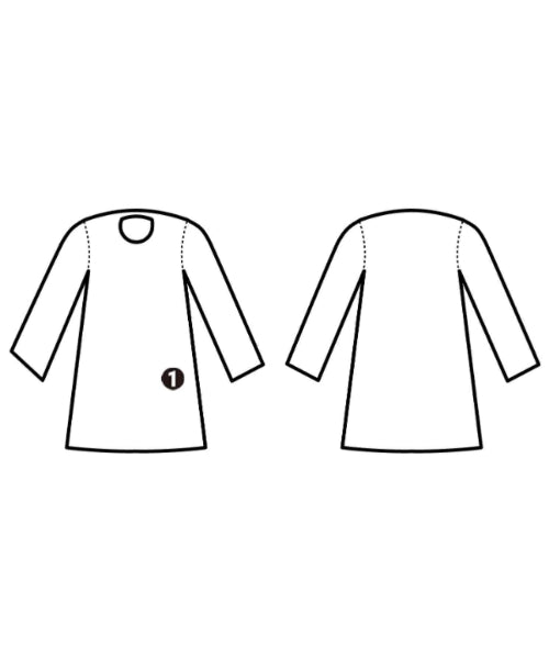 AMERI เดรสที่เป็นเสื้อเชิ้ตตัวยาว