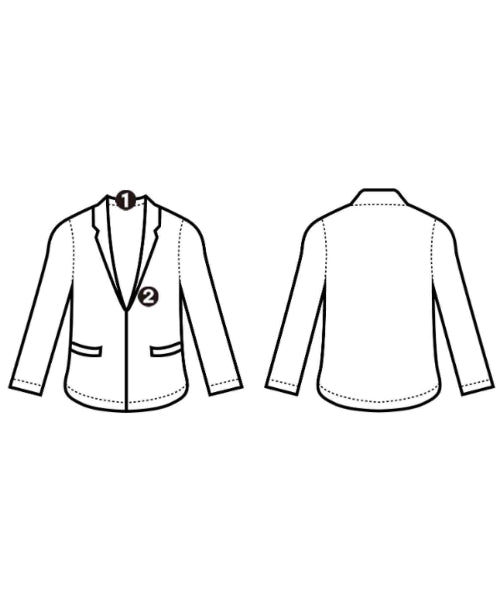 WORK TRIP OUTFITS GREENLABELRELAXING เบลเซอร์/แจ็คเก็ตสูท