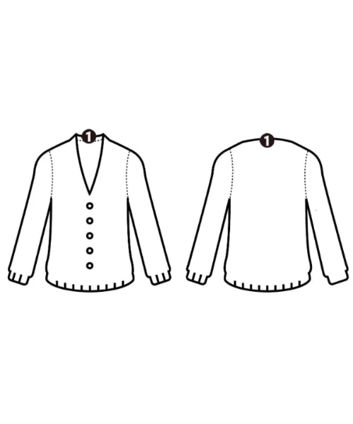 YLEVE เสื้อคาร์ดิแกน