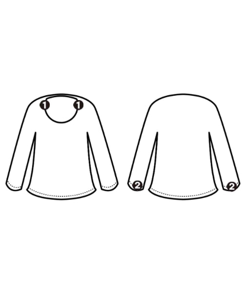 YLEVE เสื้อสตรี