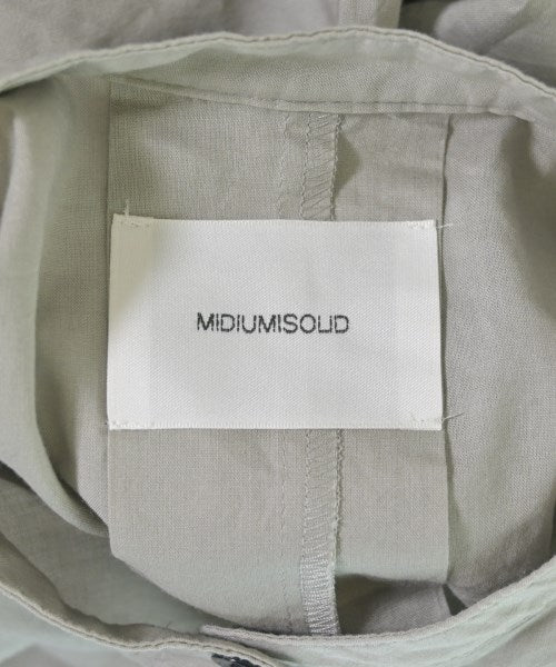 MIDIUMISOLID เดรสที่เป็นเสื้อเชิ้ตตัวยาว