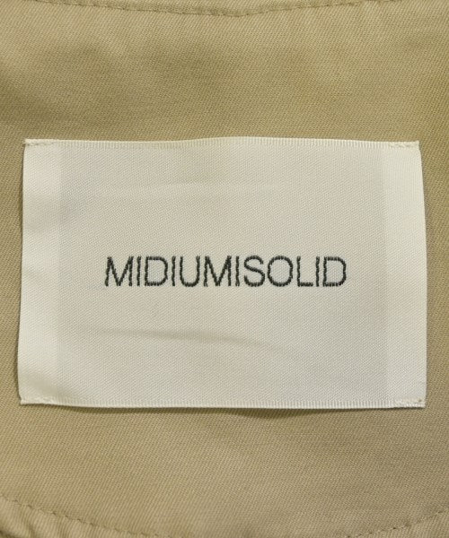 MIDIUMISOLID เสื้อคลุมคอปก Soutien