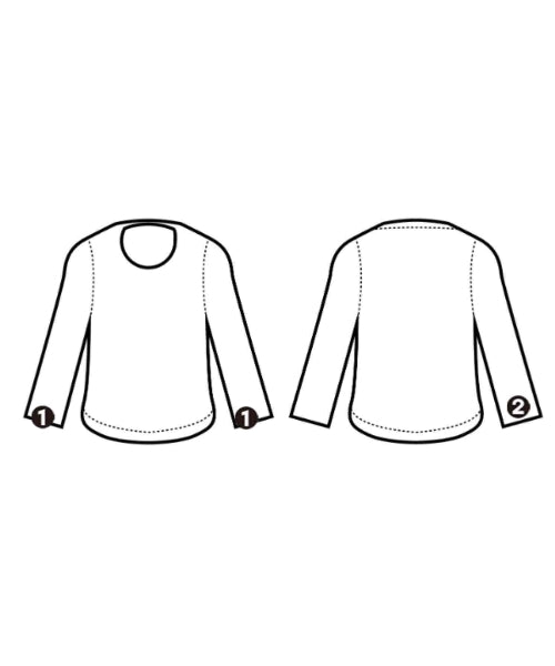 unfil เสื้อยืด/เสื้อท็อปส์