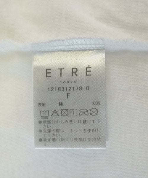 ETRE TOKYO เสื้อยืด/เสื้อท็อปส์