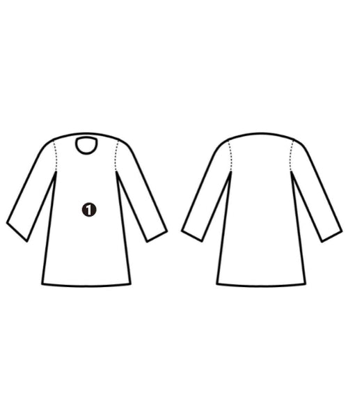 ALYSI เดรสที่เป็นเสื้อเชิ้ตตัวยาว