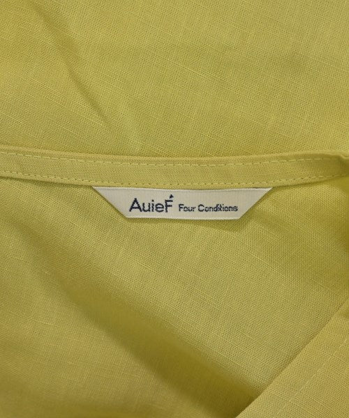 AuieF เดรสที่เป็นเสื้อเชิ้ตตัวยาว