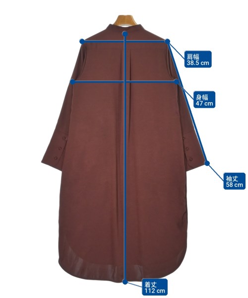 VERMEIL par iena เดรสที่เป็นเสื้อเชิ้ตตัวยาว