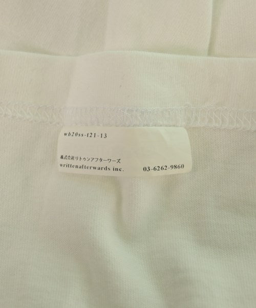 writtenafterwards เสื้อยืด/เสื้อท็อปส์