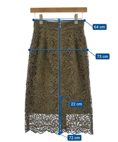 EMMEL REFINES กระโปรงยาวถึงเข่า