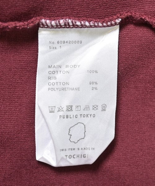 PUBLIC TOKYO เสื้อยืด/เสื้อท็อปส์