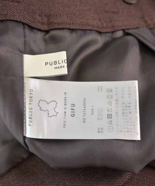 PUBLIC TOKYO กางเกงขายาว