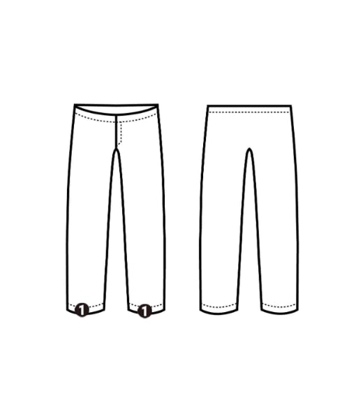 PUBLIC TOKYO กางเกงขายาว