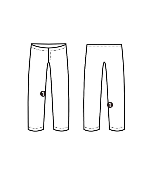 ATELIER BETON กางเกงขายาว