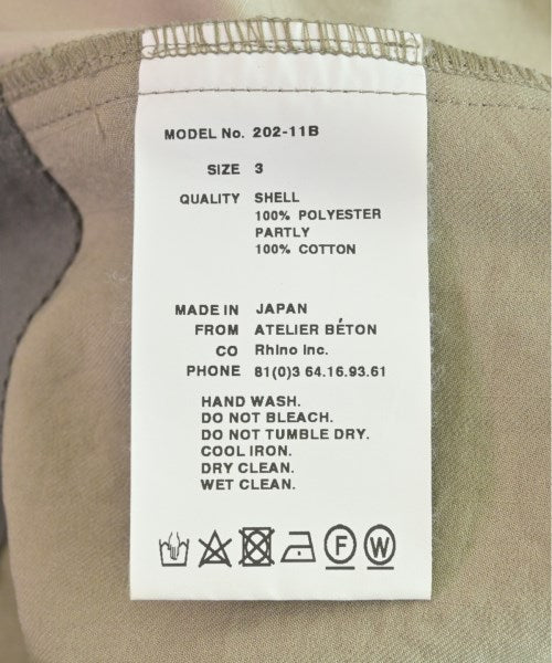 ATELIER BETON กางเกง อื่น