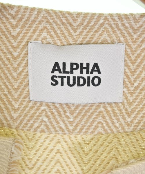 ALPHA STUDIO แจ็คเก็ตไม่มีปก