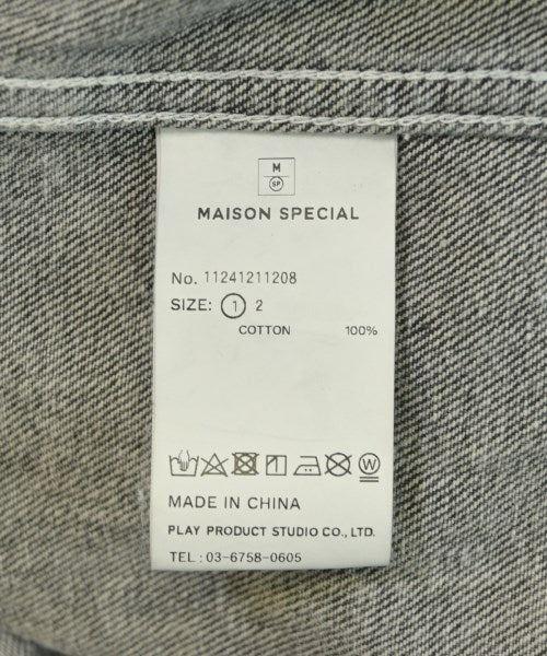 MAISON SPECIAL แจ็คเก็ตยีนส์