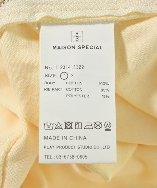 MAISON SPECIAL เสื้อยืด/เสื้อท็อปส์